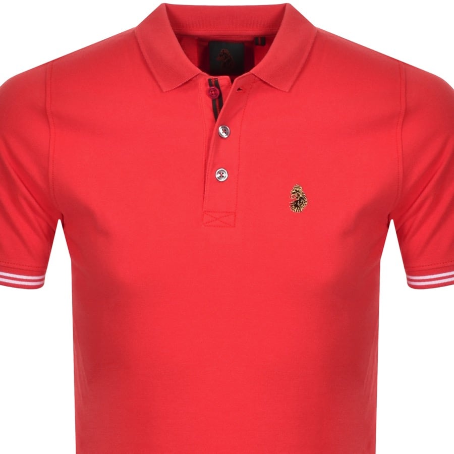 Alternative Image for ProductLuke 1977 New Mead Polo T Shirt Red2